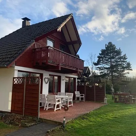 Ferienhaus Lisa Am Silbersee Frielendorf Exterior photo